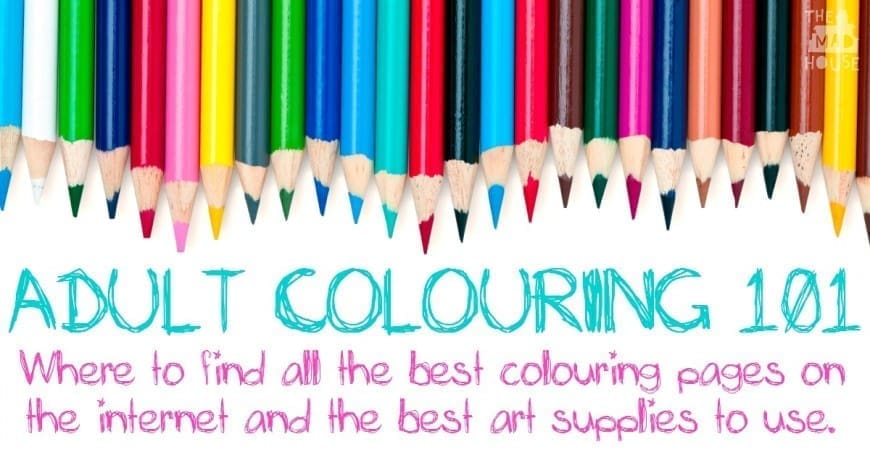 Adult colouring 101