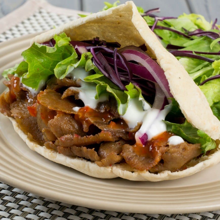 Fakeaway slow cooker doner kebab