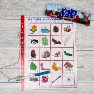 Summer of fun scavenger hunt printable