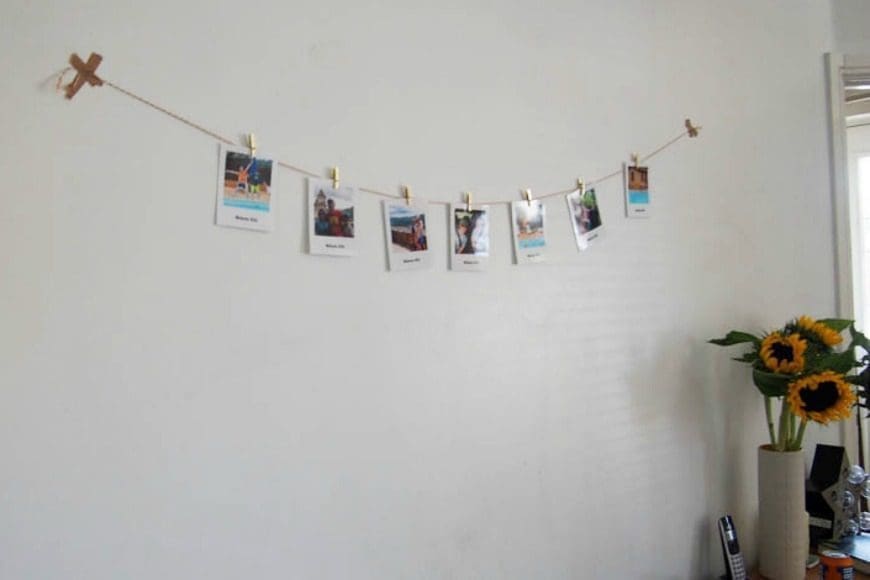 Simple Temporary Photo Display