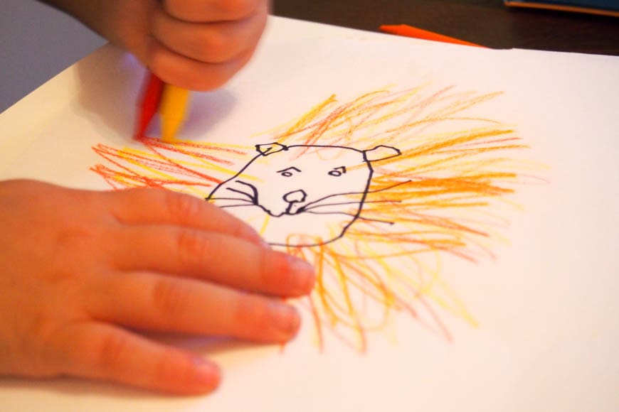 Design a Dream Pet - How to use a simple drawing prompt to help kids stop worrying about the blank page in front of them.