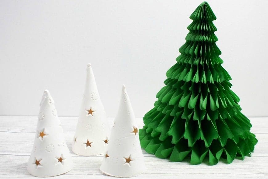 DIY Christmas Tree Luminaries
