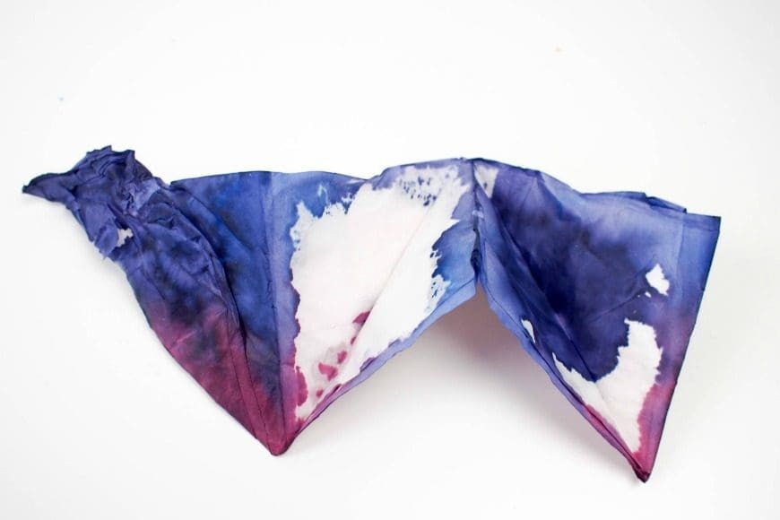 DIY Tie Dye Gift Wrap