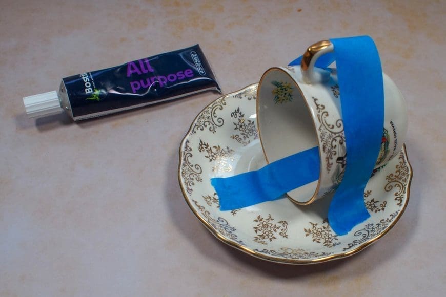 How to Make a Hanging Teacup Bird Feeder