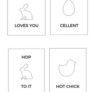 Easter Bag Printable