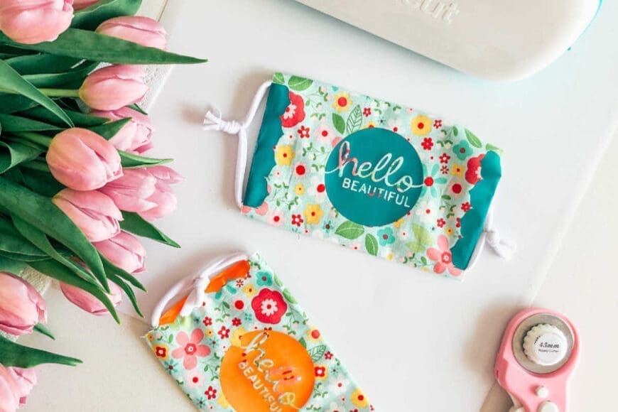 Cricut no sew mask