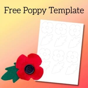 Free Printable Poppy Template