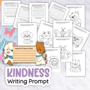 Kindness Writing Prompts Printable (Free Download)